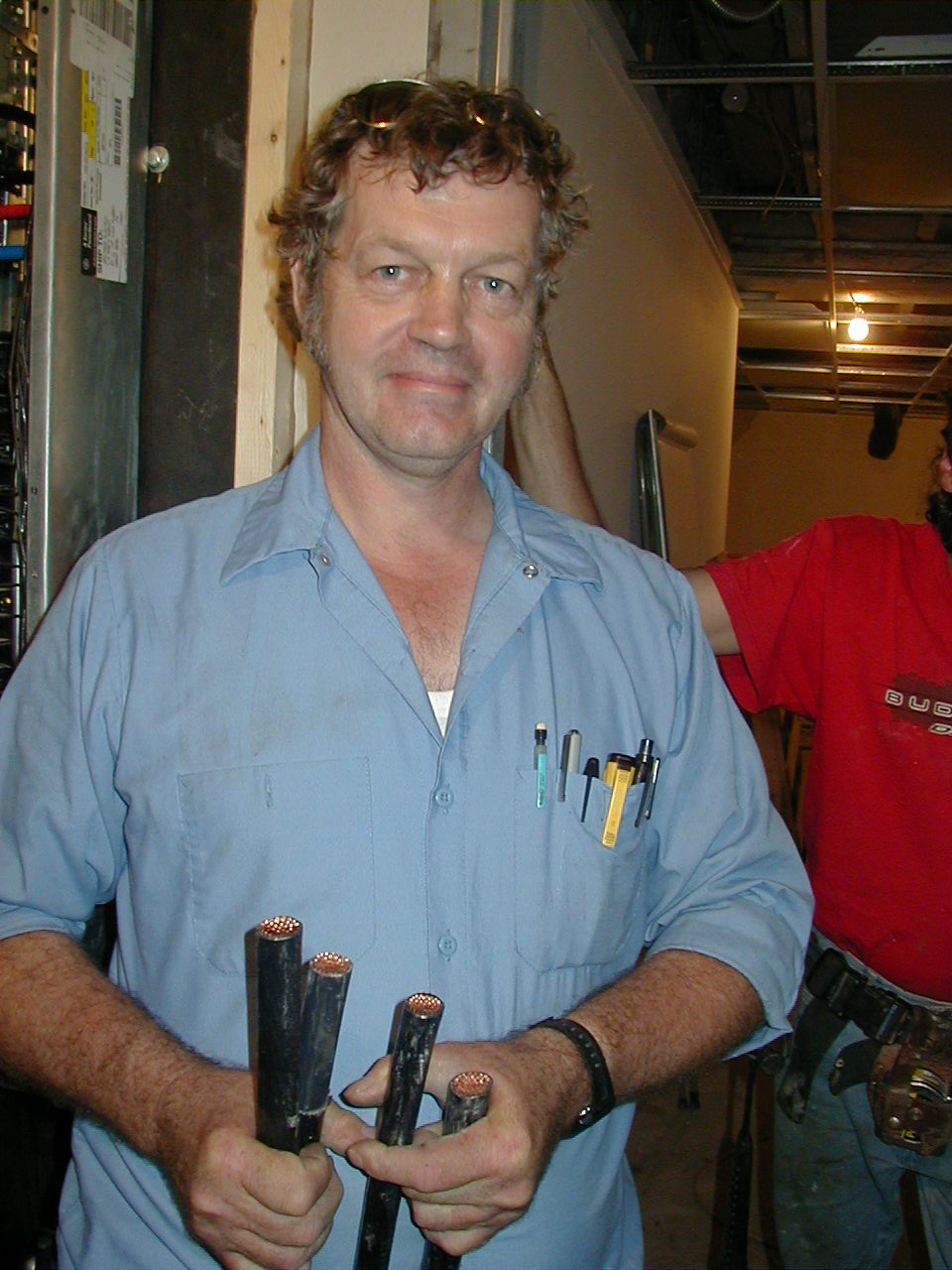 Bob Wilber with 500 CM Cables.
			Click here to E-mail us!